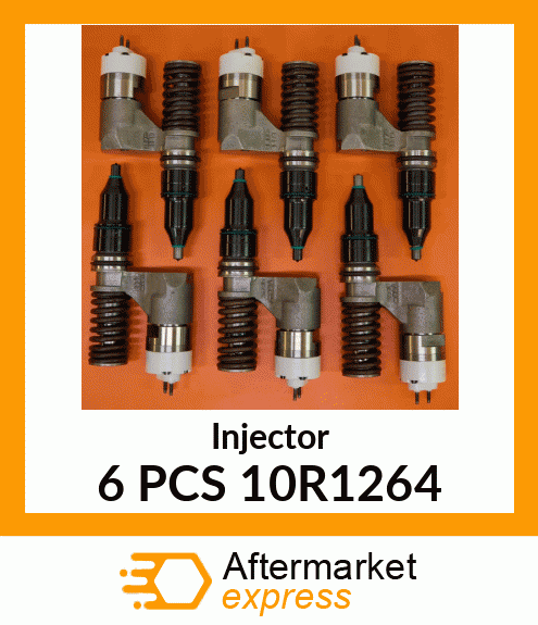 Injector 6 PCS 10R1264