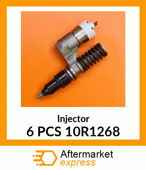 Injector 6 PCS 10R1268