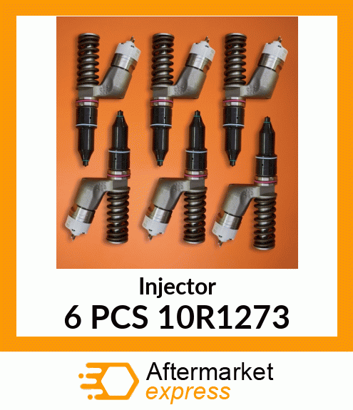 Injector 6 PCS 10R1273