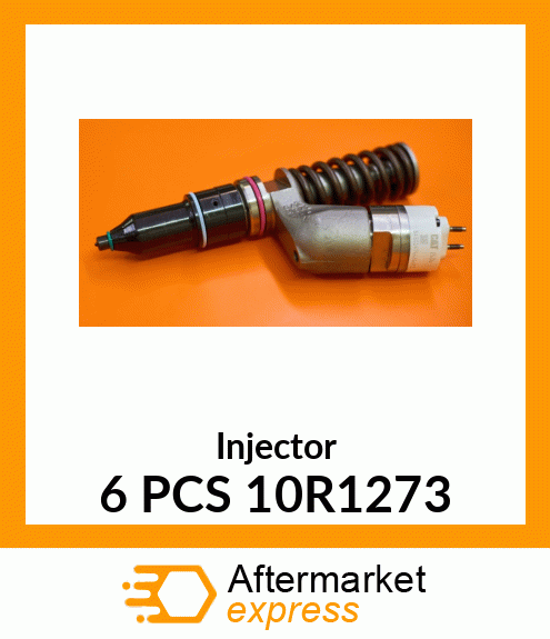 Injector 6 PCS 10R1273