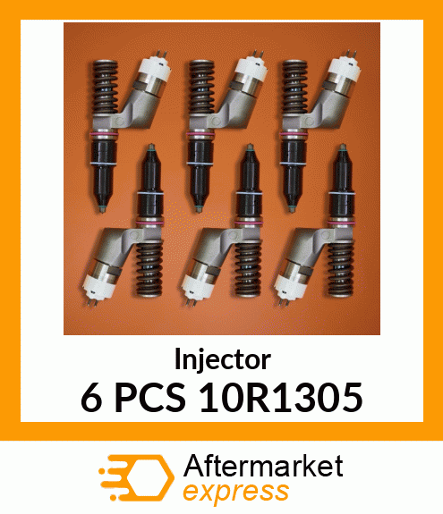 Injector 6 PCS 10R1305