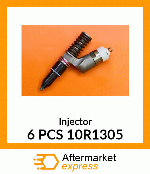 Injector 6 PCS 10R1305