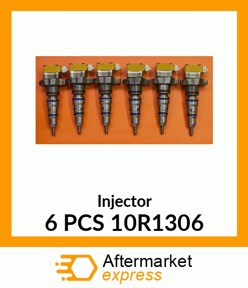 Injector 6 PCS 10R1306