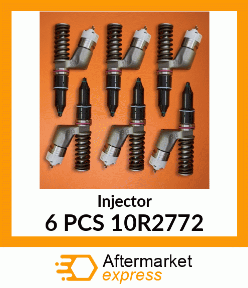 Injector 6 PCS 10R2772