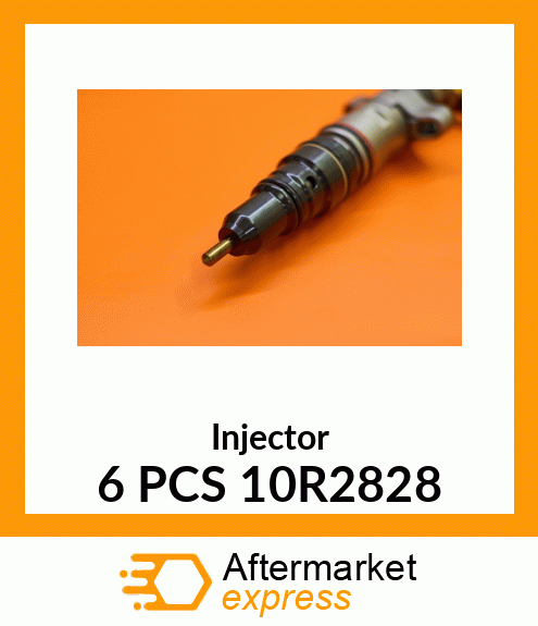 Injector 6 PCS 10R2828