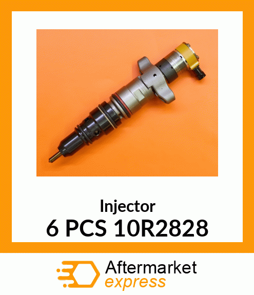 Injector 6 PCS 10R2828