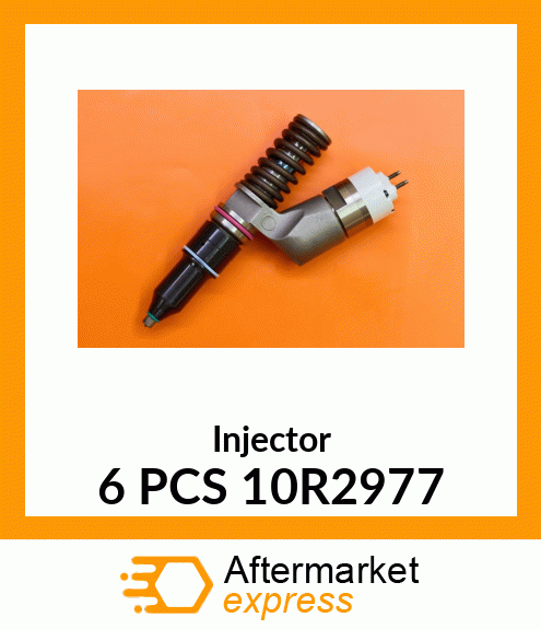 Injector 6 PCS 10R2977