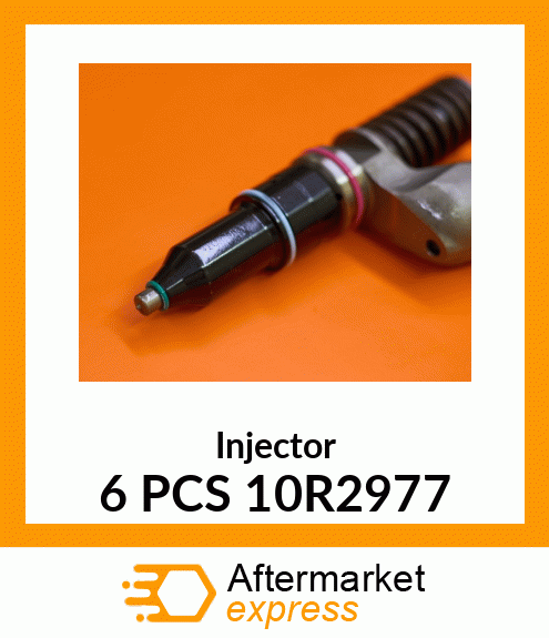 Injector 6 PCS 10R2977