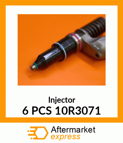 Injector 6 PCS 10R3071