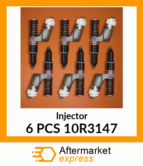 Injector 6 PCS 10R3147