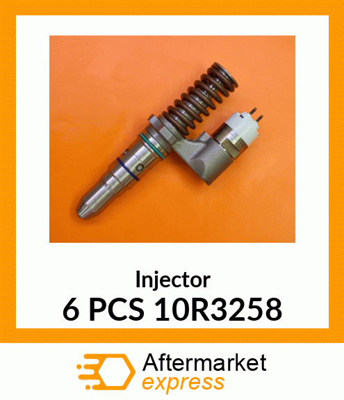 Injector 6 PCS 10R3258