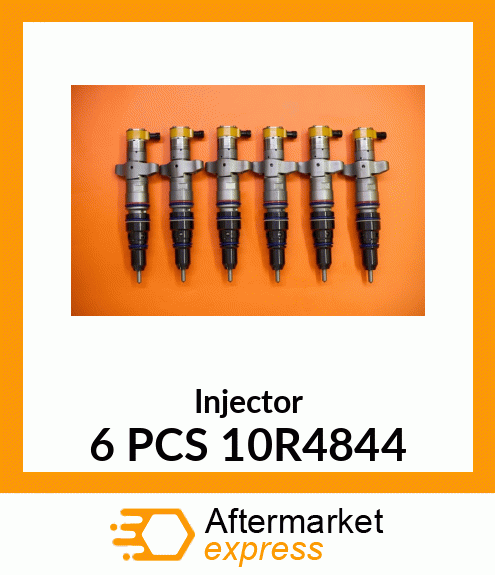 Injector 6 PCS 10R4844