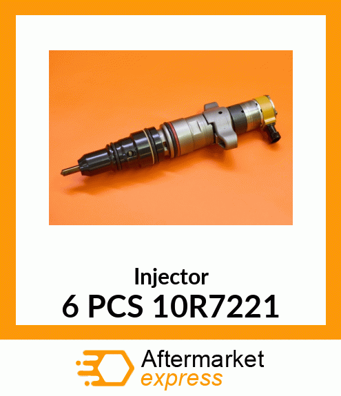 Injector 6 PCS 10R7221