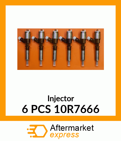 Injector 6 PCS 10R7666