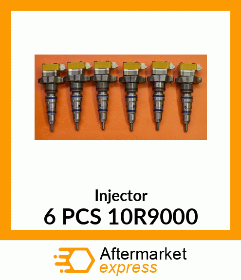 Injector 6 PCS 10R9000