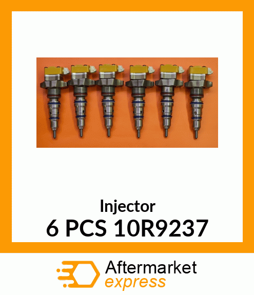 Injector 6 PCS 10R9237