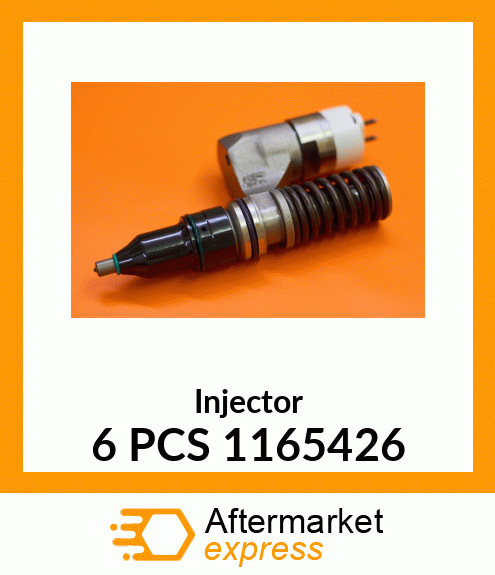 Injector 6 PCS 1165426