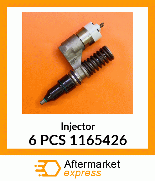 Injector 6 PCS 1165426