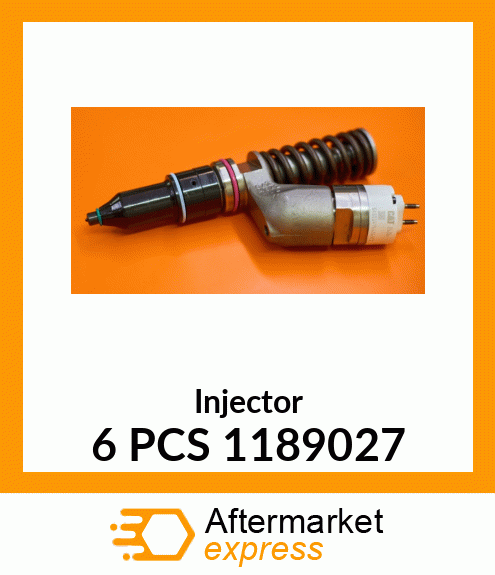 Injector 6 PCS 1189027