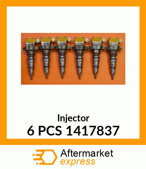 Injector 6 PCS 1417837