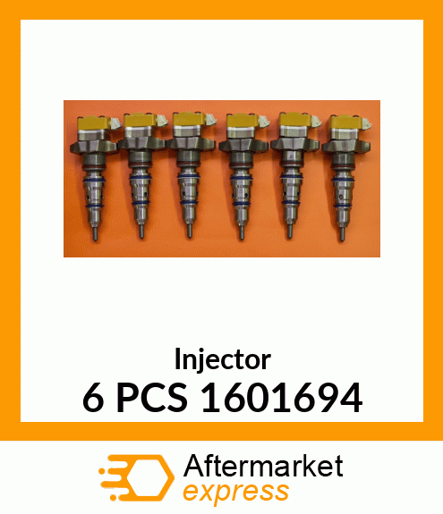 Injector 6 PCS 1601694