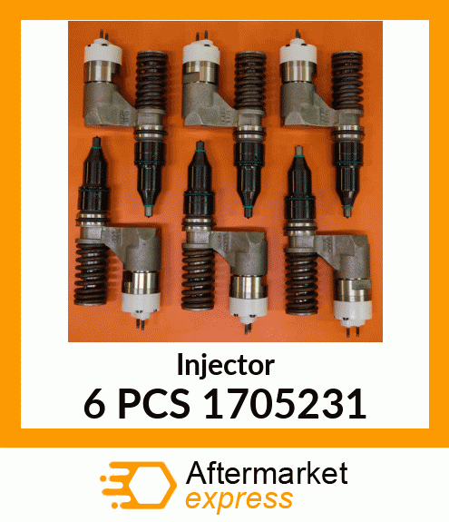 Injector 6 PCS 1705231