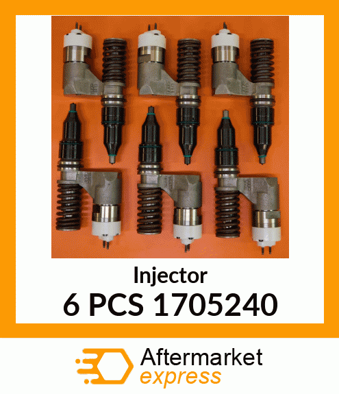 Injector 6 PCS 1705240