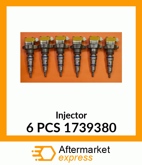 Injector 6 PCS 1739380