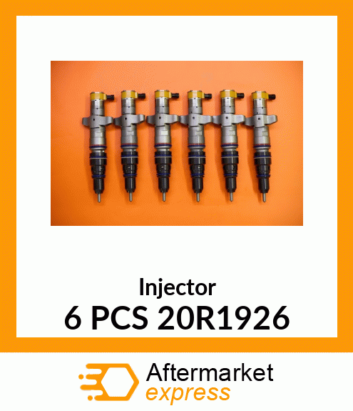 Injector 6 PCS 20R1926