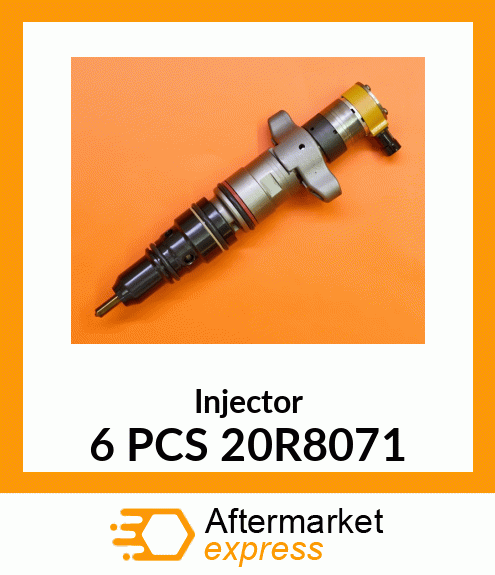 Injector 6 PCS 20R8071