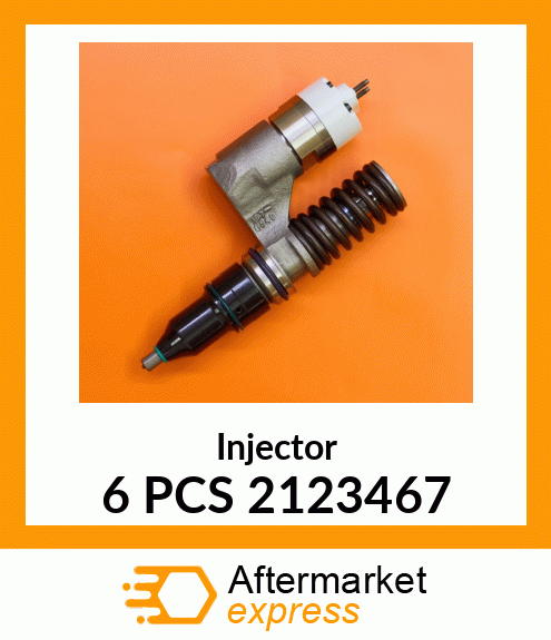 Injector 6 PCS 2123467