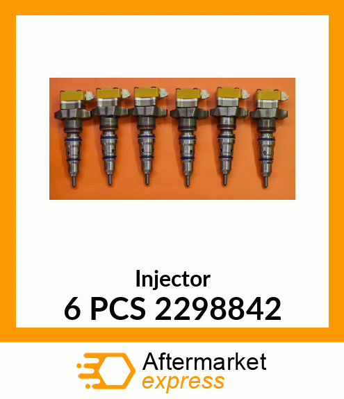 Injector 6 PCS 2298842