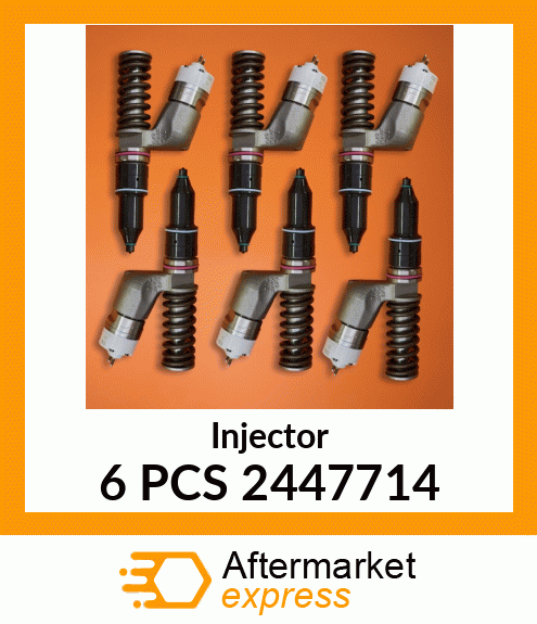 Injector 6 PCS 2447714