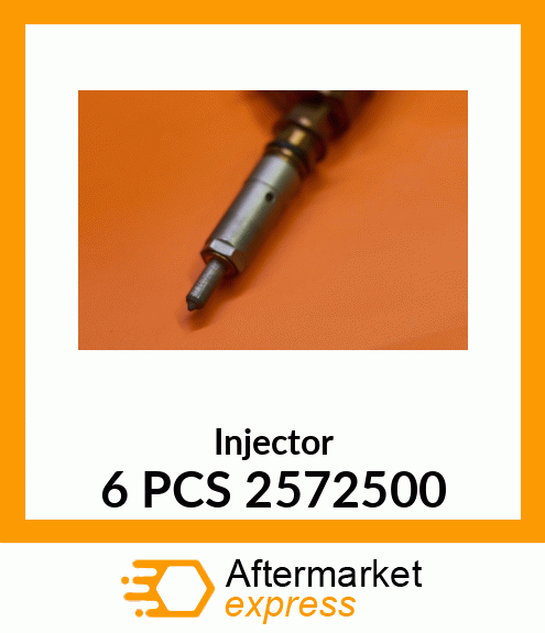 Injector 6 PCS 2572500