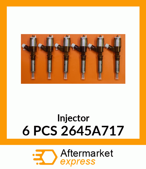 Injector 6 PCS 2645A717