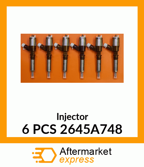 Injector 6 PCS 2645A748