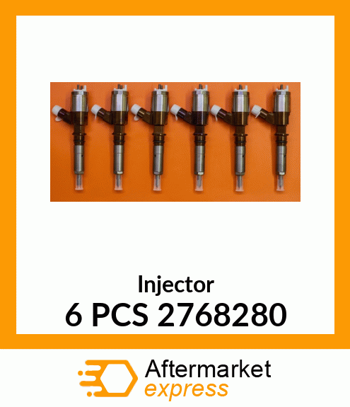 Injector 6 PCS 2768280