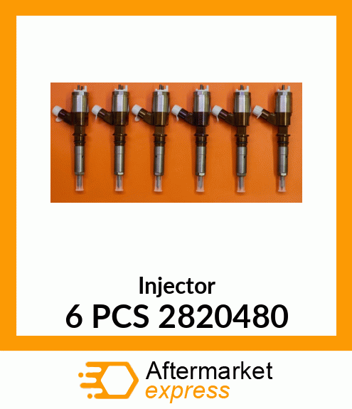 Injector 6 PCS 2820480