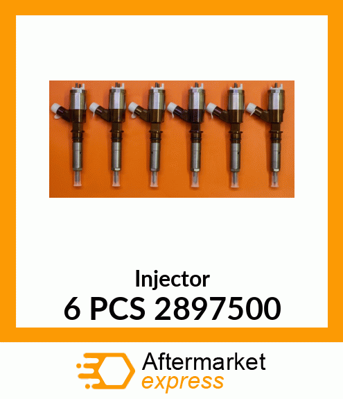 Injector 6 PCS 2897500