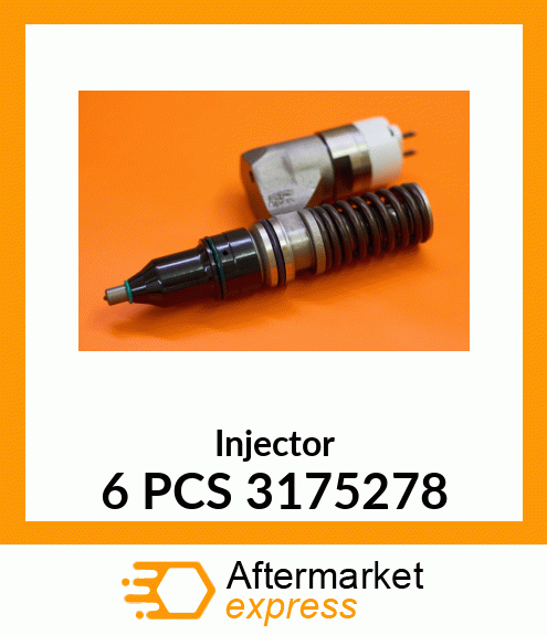 Injector 6 PCS 3175278