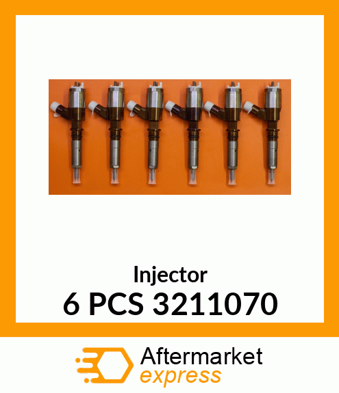 Injector 6 PCS 3211070