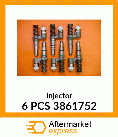 Injector 6 PCS 3861752