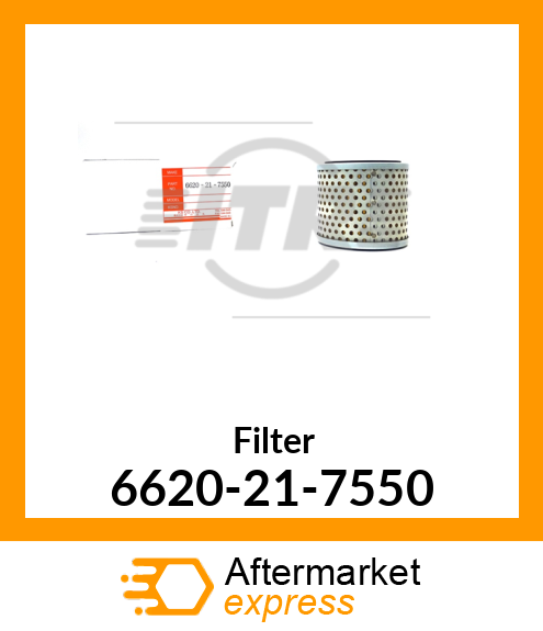 Filter 6620-21-7550