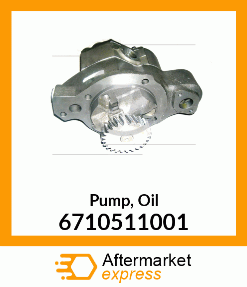 Pump, Oil 6710511001