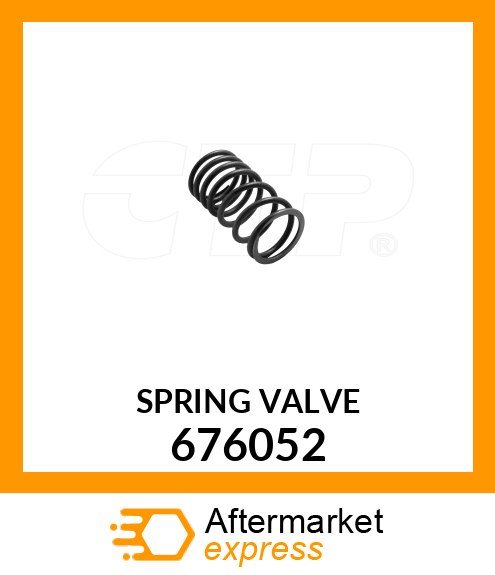 SPRING VALVE 676052