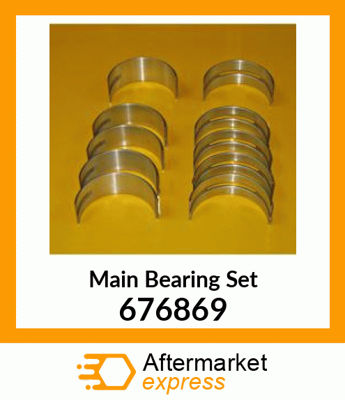 BEARING SET-MAIN 676869