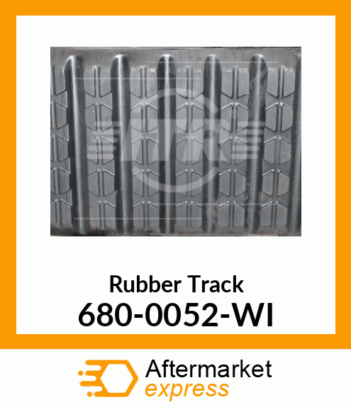Rubber Track 680-0052-WI