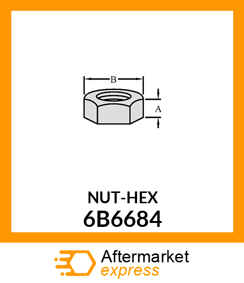 NUT 6B6684