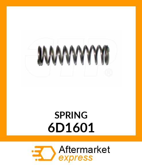 SPRING 6D1601