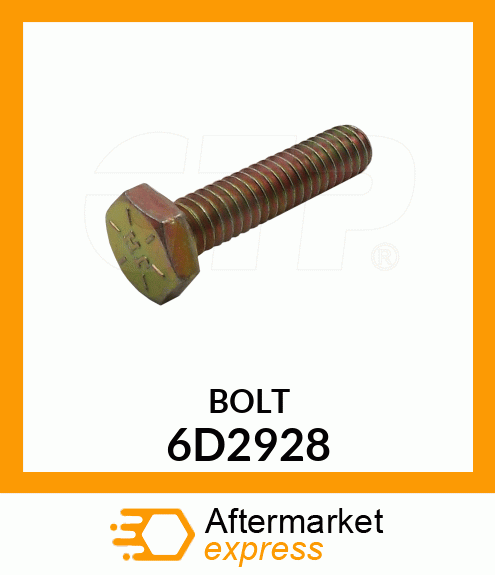 BOLT 6D2928